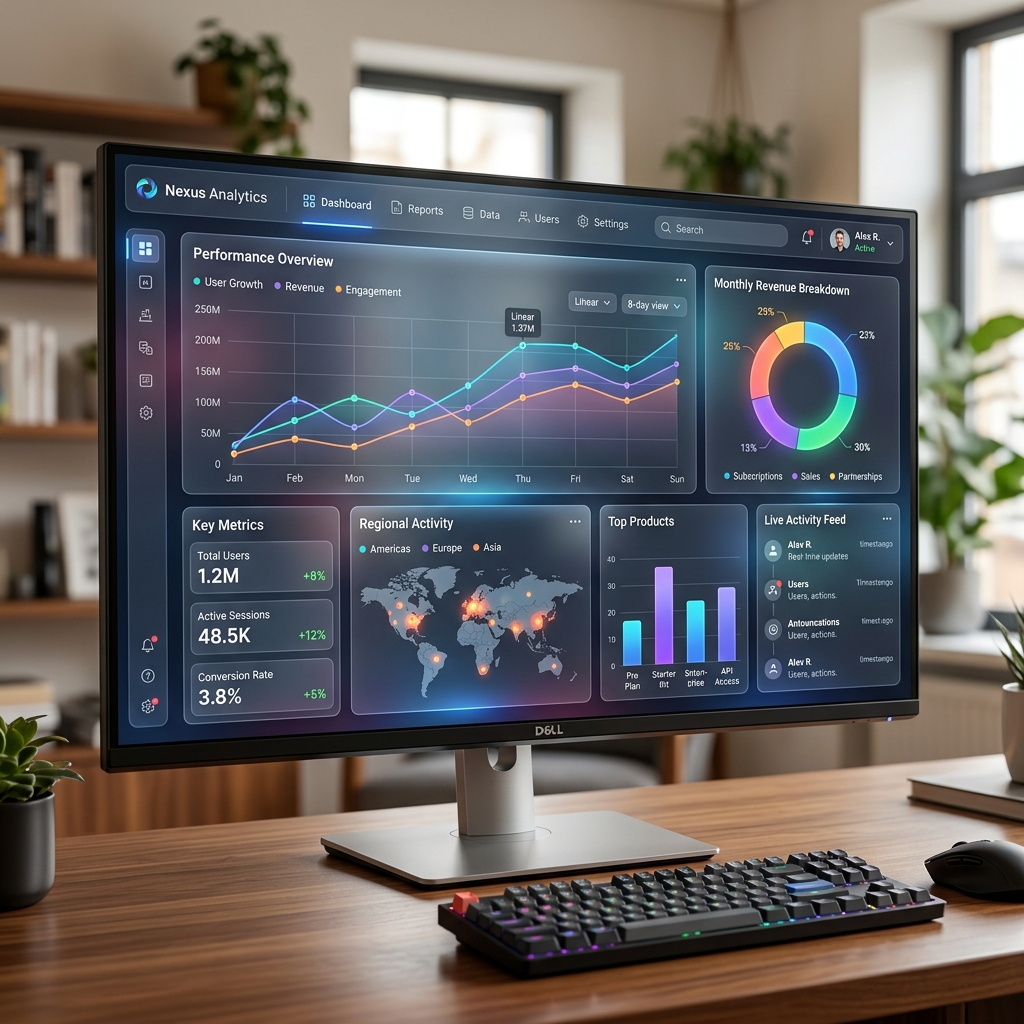 Web Application Dashboard